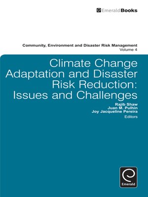 cover image of Community, Environment and Disaster Risk Management, Volume 4